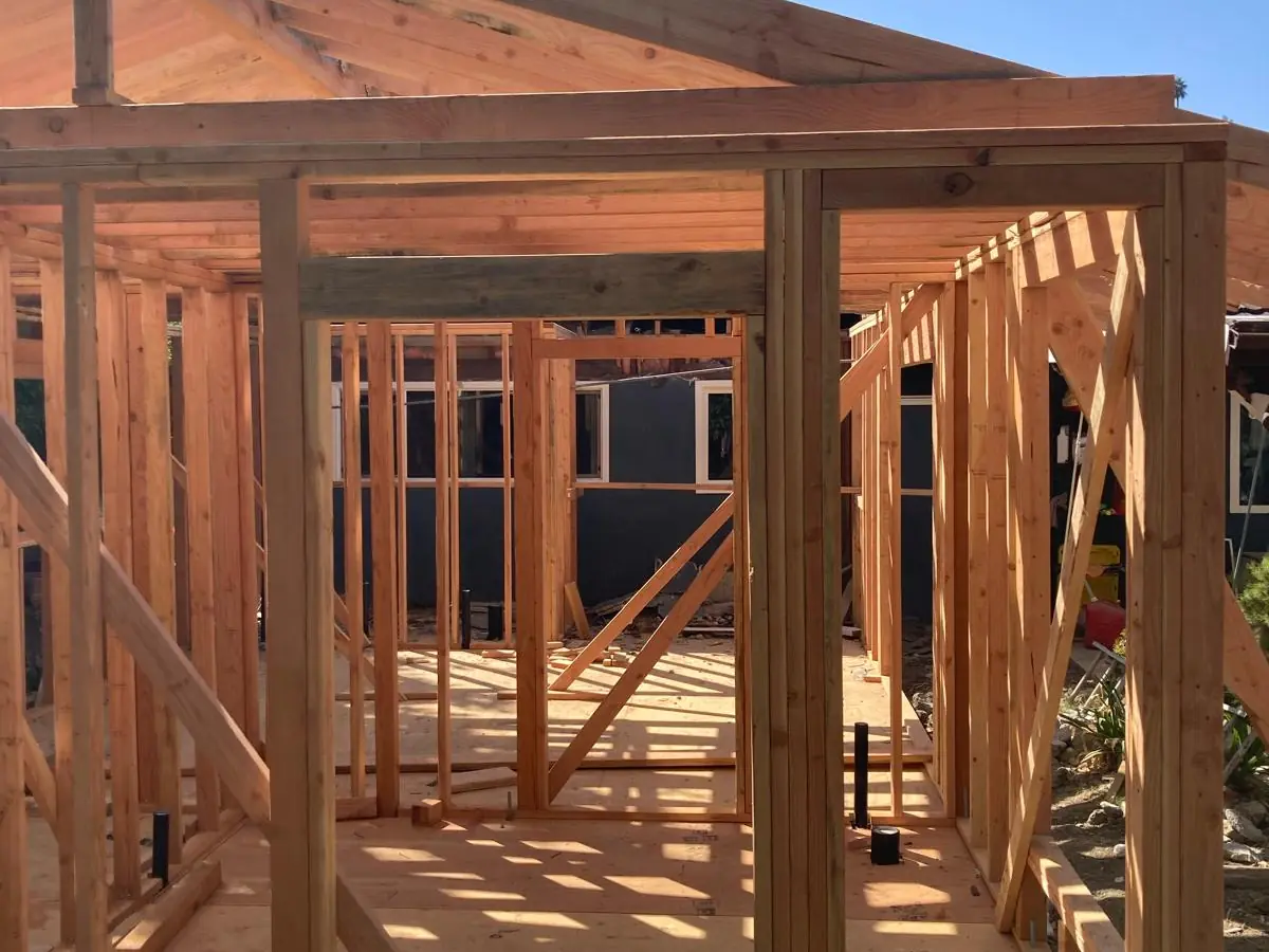 Framed accessory dwelling unit